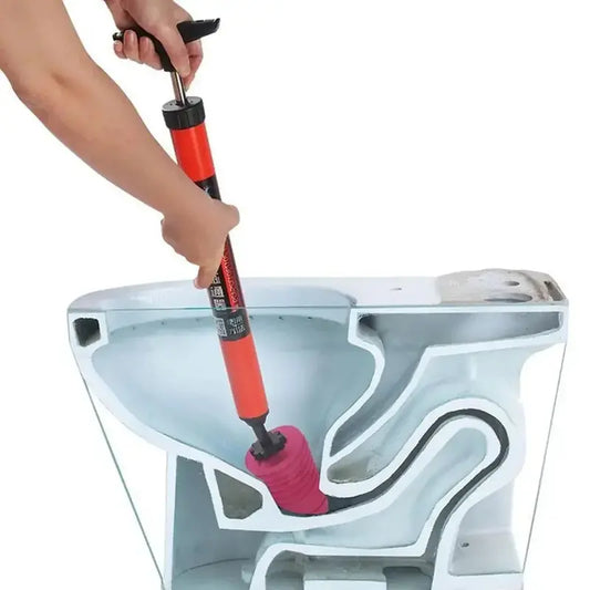 High Pressure Silicone Toilet Plunger for Quick Unblocking