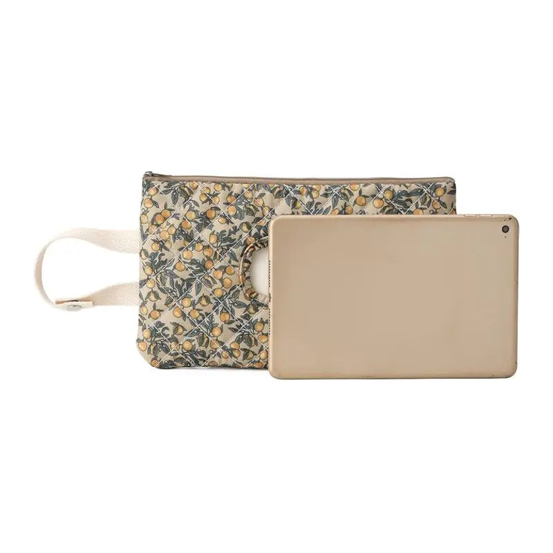 Floral Print Car Interior Suspension Seat Wipe Pouch - Eco-Friendly, Lightweight Portable Dispenser for Tissues, Wet Wipes, Diapers - Gift for Stroller Travel, Airplane Rides, Daily Car Stowing & Tidying