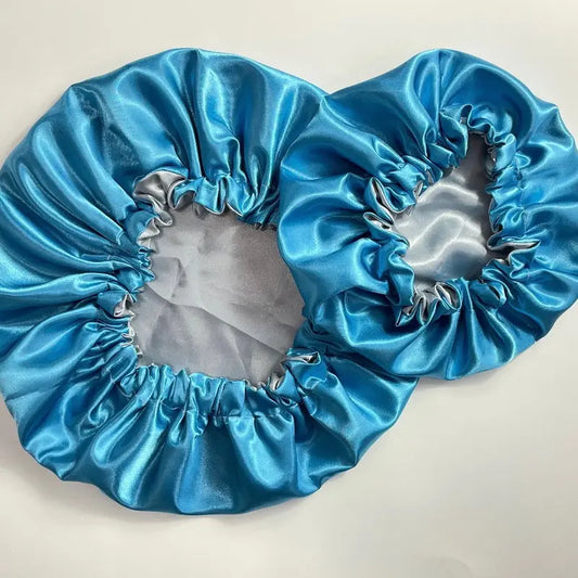 Frozen Reversible Satin Bonnets