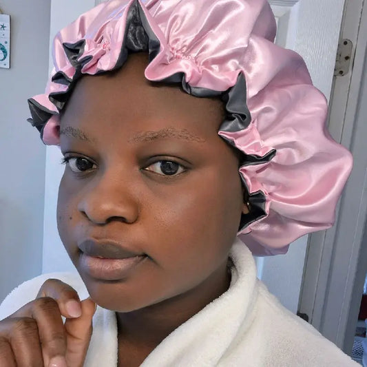 Silver Blush Luxe Bonnet