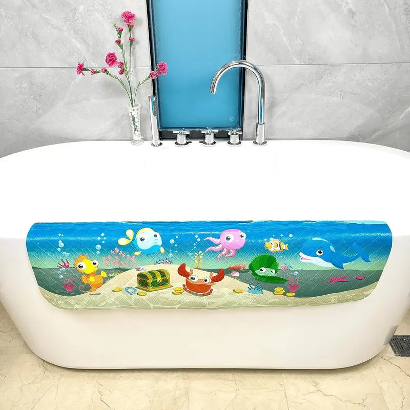Non-Slip Bath Mat Shower Mats for Tub Kids,Anti-Slip-Resistant Bathtub Tub Mats Bathroom Mat XL Large Bath Mat 35X15 Inches