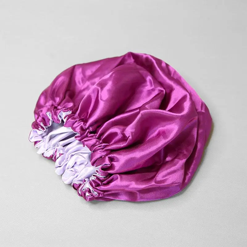 Gift Pack Wigfever Satin Lined Luxury Shower Cap Bonnet Pack