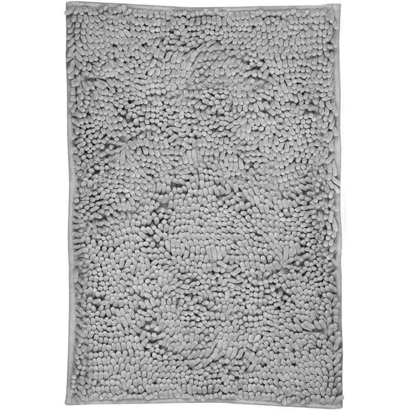 Pet Owners' Thick 2-Piece Luxury Chenille Bath Mats Set - Soft, Nonslip, Super Absorbent, Fast-Drying, Machine-Washable Shaggy Rugs for Shower Room (20"x32"+16"x24", Ideal Gift for Bathroom Needs), Super Absorbent Bath Mat