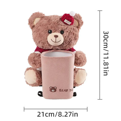 Car Paper Towel Holder Trash Bin Combo, Cute Car Armrest Box, Vehicle Decoration Accessories, Convenient Car Tissue Box, Bathroom Accessories Organizer, Cute Bins Trashcan