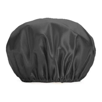 Women’s Double-Layer Waterproof Elastic Shower Cap, Reusable Eco-Friendly Leak-Proof Hair Protection Head Cover, Lightweight Multi-Purpose Accessory for Bathing Skincare Cooking And Daily Hair Care Routines
