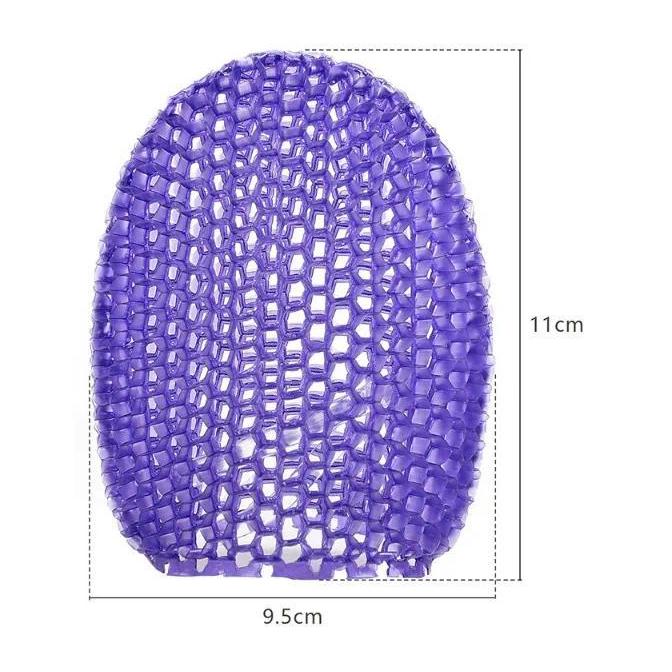 TPU Honeycomb Exfoliating Shower Finger Glove Caps - Anti-Bacterial, Breathable, Odorless Bath Gloves, Gentle Exfoliation, 1 Size Beauty, Adult Cleansing Tool, Geometric EVA Body Care Accessory, Massaging Bathroom Home Supply, Accessories for Women