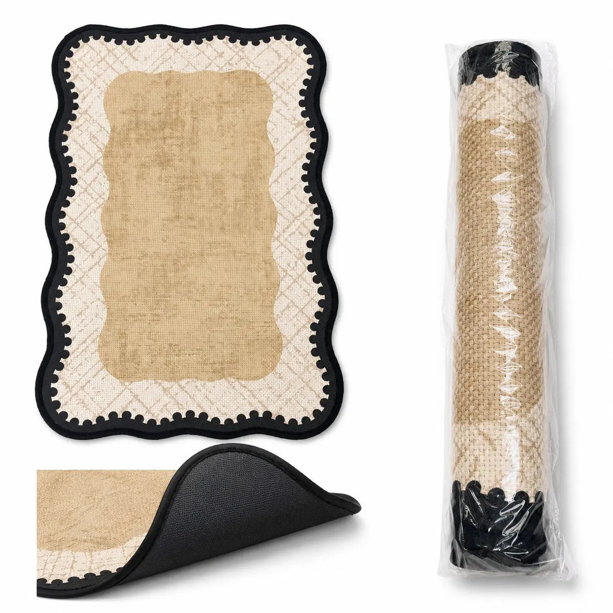 Bathroom Mat, Breathable Quick-Dry Fiber, Non-Slip Bottom, Suitable for Bathrooms and Laundry Areas, Bath Mats For Bathroom Non Slip