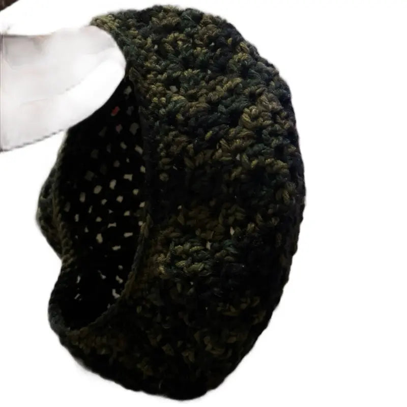 Army Fatigue Hand Crafted Bonnet - Shower Friendly Product