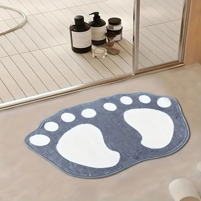 Super Absorbent Ultra-fine Fiber Bath Mat with Anti Slip Back, Soft and Comfortable, Bathroom Carpet, Machine Washable Shower Carpet for Home Bathrooms, Shower, Indoor Mat, Bath Rugs Non Slip Washable, Bathroom Mats