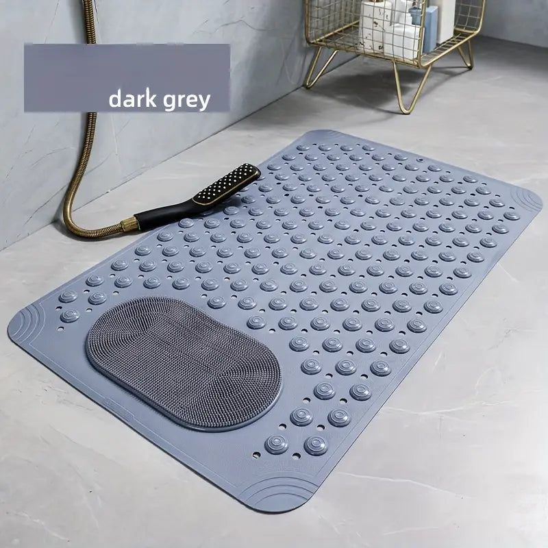 Non-Slip Bathroom Massage Mat with Antislip Backing & Massage Dots, Water-Absorbent Safety Bath Rugs for Bathroom, Household Use