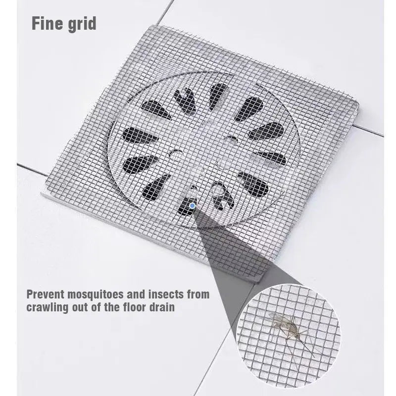 Disposable Drain Cover, Bathroom Sink Bathtub Kitchen Hair Catcher, Easy Prevents Hair Debris Entry, Bath Tool Accessory, Bathroom Essentials Accessories, Bathroom Sink Hair Trap, Bathroom Accessories, Bathroom Gadgets