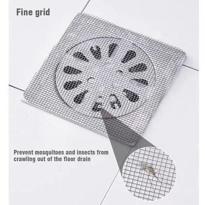 Disposable Drain Cover, Bathroom Sink Bathtub Kitchen Hair Catcher, Easy Prevents Hair Debris Entry, Bath Tool Accessory, Bathroom Essentials Accessories, Bathroom Sink Hair Trap, Bathroom Accessories, Bathroom Gadgets