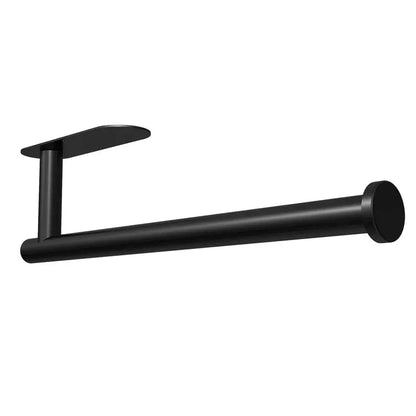 Paper Towel Holder, Self-Adhesive Paper Towel Holder Under Cabinet for Kitchen, No Drill Wall Mount-SUS304 Stainless Steel, Space-Saving, Easy Installation for Kitchen, RV & Bathroom-13’’ Towel Rack for Rolls, Plastic Wrap & More