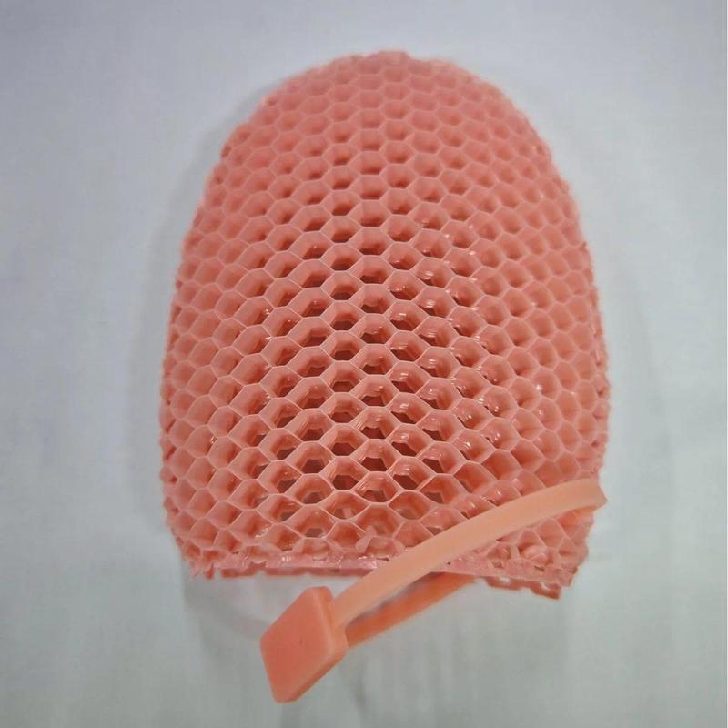 TPU Honeycomb Exfoliating Shower Finger Glove Caps - Anti-Bacterial, Breathable, Odorless Bath Gloves, Gentle Exfoliation, 1 Size Beauty, Adult Cleansing Tool, Geometric EVA Body Care Accessory, Massaging Bathroom Home Supply, Accessories for Women