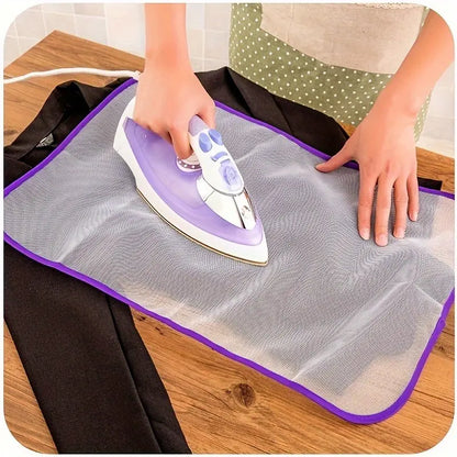 1pc Plaid Patterned High Temperature Ironing Cloth - Safeguards Clothing and Ironing Board, Heat-Resistant Insulation Pad for Worry-Free Ironing Experience - Premium Home Ironing Accessory