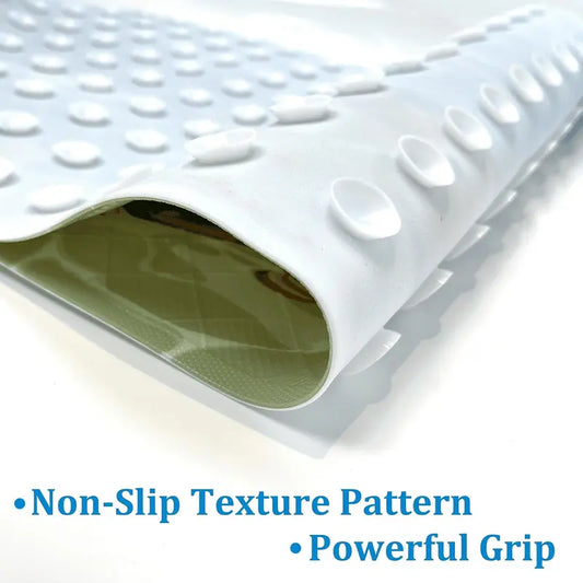 Non-Slip Bath Mat Shower Mats for Tub Kids,Anti-Slip-Resistant Bathtub Tub Mats Bathroom Mat XL Large Bath Mat 35X15 Inches