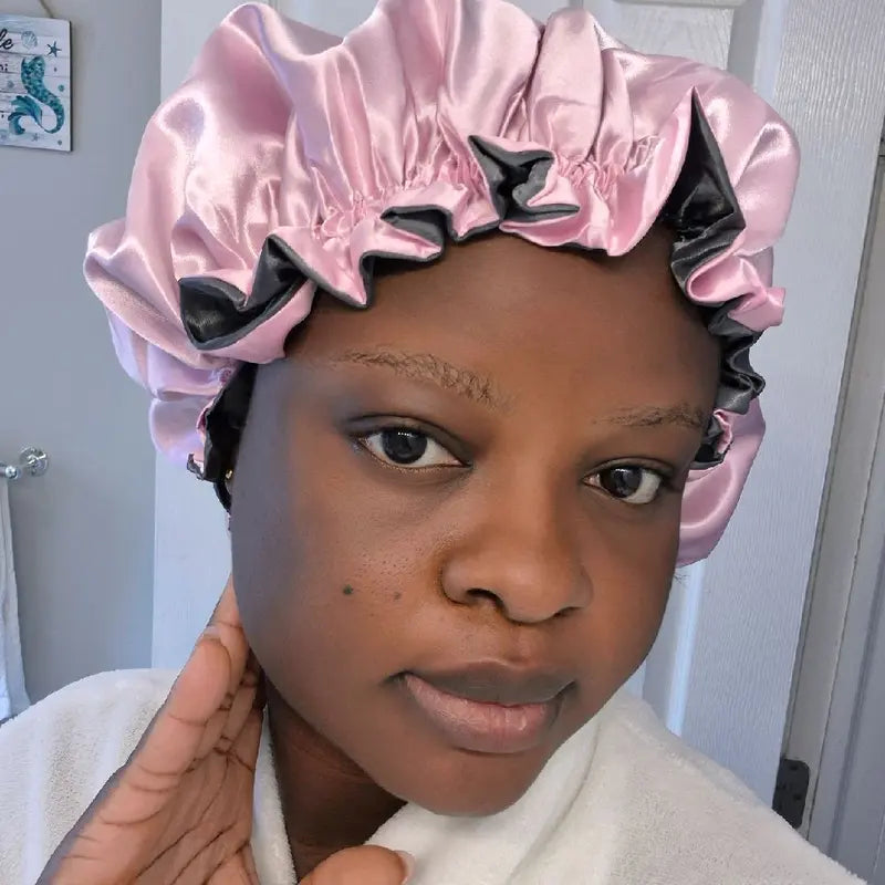 Silver Blush Luxe Bonnet
