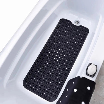 Bathtub & Shower Mat with Suction Cup Design, Non-slip Folding Bath Mat, Bathroom Accessories, PVC Bath Mat