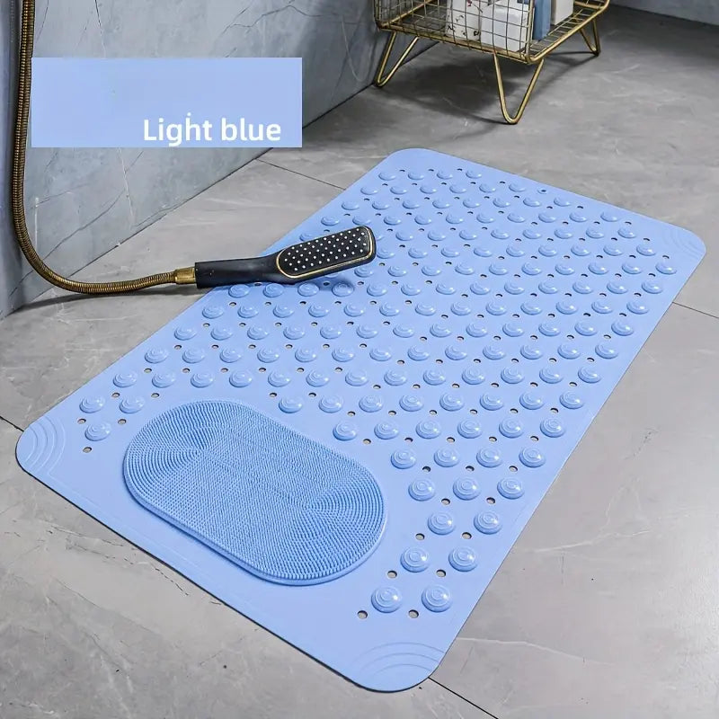 Non-Slip Bathroom Massage Mat with Antislip Backing & Massage Dots, Water-Absorbent Safety Bath Rugs for Bathroom, Household Use
